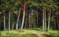 松林 1885 古典的な風景 イワン・イワノビッチ